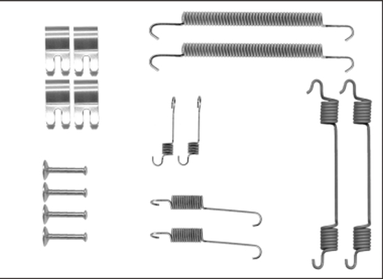 Textar Rem montageset 97039800