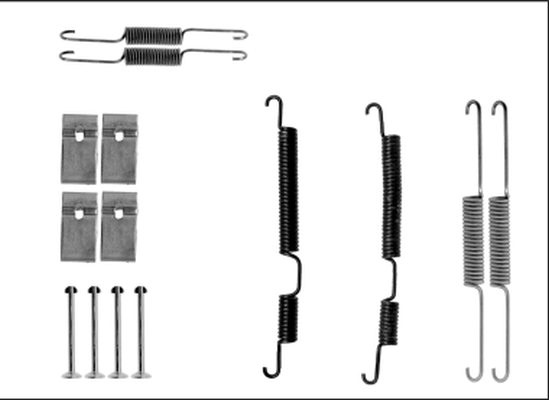 Textar Rem montageset 97040100