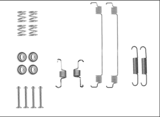 Textar Rem montageset 97041600