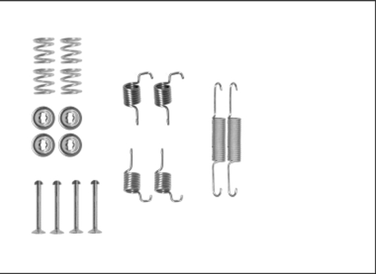 Textar Rem montageset 97042600