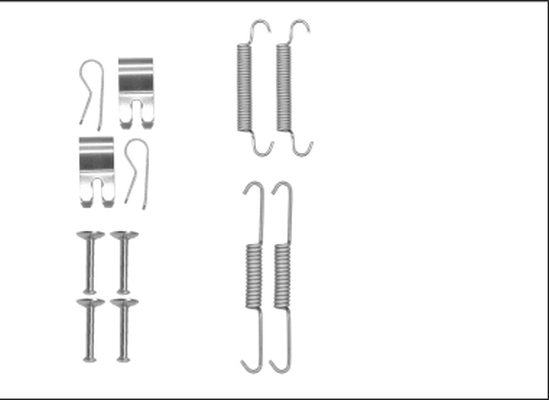 Textar Rem montageset 97042700