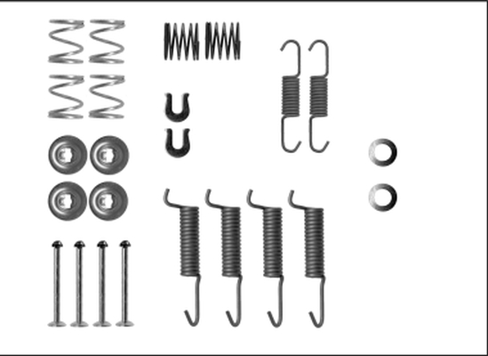 Textar Rem montageset 97042800