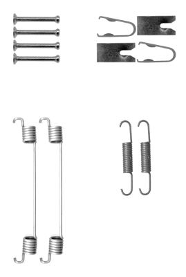 Textar Rem montageset 97048500