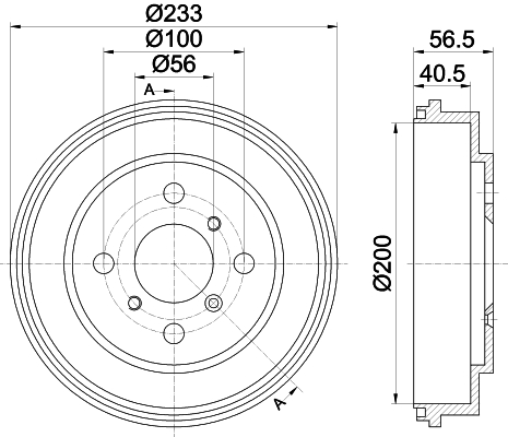 Textar Remtrommel 94032700