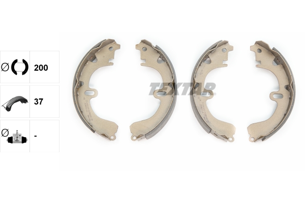 Textar Remschoen set 91032600