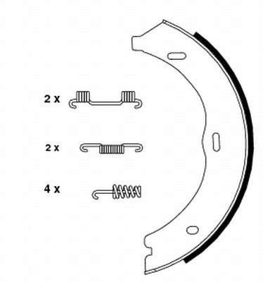 Textar Remschoen set 91061900