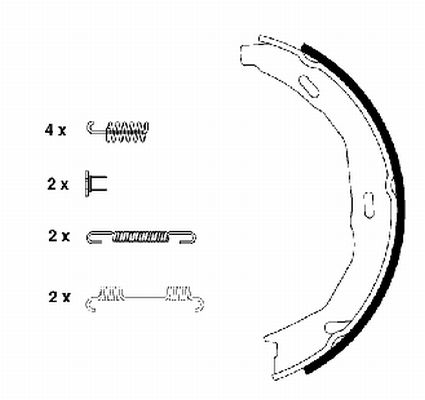 Textar Remschoen set 91066900