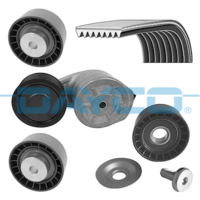 Dayco Poly V-riemen kit KPV127HD