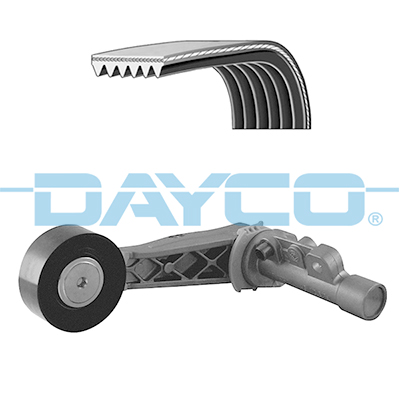 Dayco Poly V-riemen kit KPV222