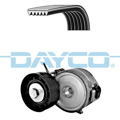 Dayco Poly V-riemen kit KPV419