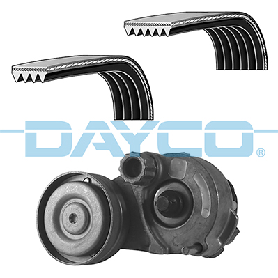 Dayco Poly V-riemen kit KPV502