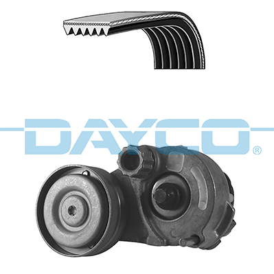 Dayco Poly V-riemen kit KPV573