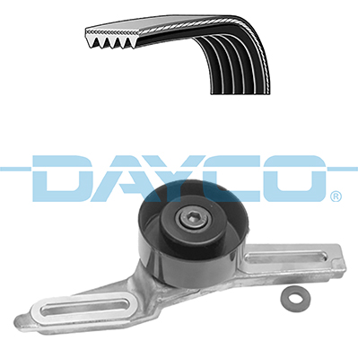 Dayco Poly V-riemen kit KPV634