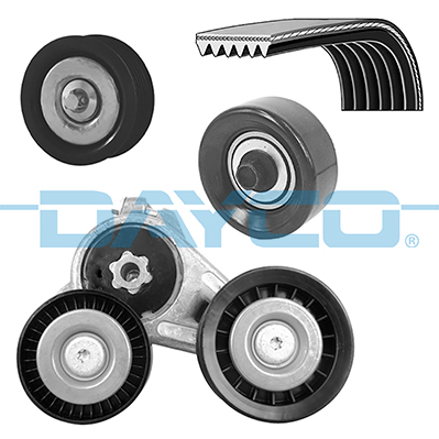 Dayco Poly V-riemen kit KPV723