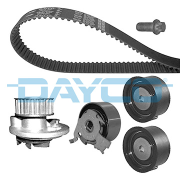 Dayco Distributieriem kit inclusief waterpomp KTBWP2570