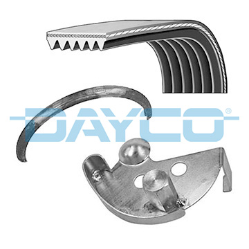 Dayco Poly V-riemen kit PVE002