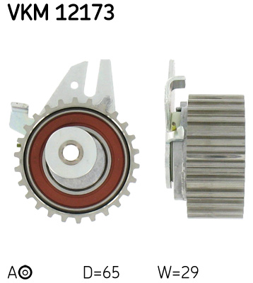 SKF Spanrol distributieriem VKM 12173