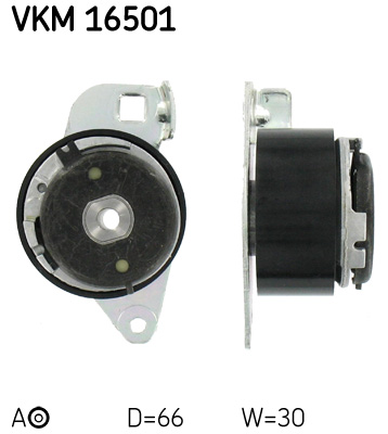 SKF Spanrol distributieriem VKM 16501