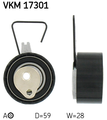 SKF Spanrol distributieriem VKM 17301