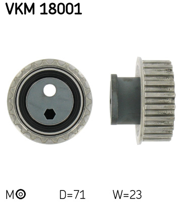 SKF Spanrol distributieriem VKM 18001