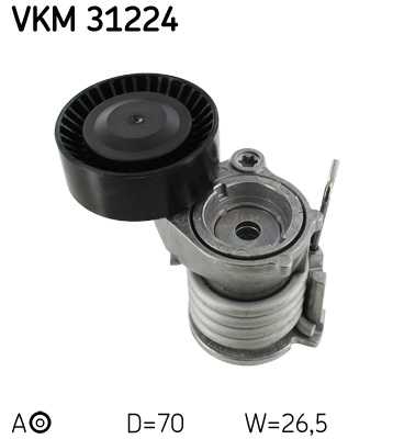 SKF Spanrol (poly) V-riem VKM 31224