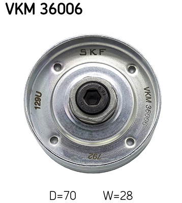 SKF Geleiderol (poly) V-riem VKM 36006