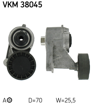 SKF Spanrol (poly) V-riem VKM 38045
