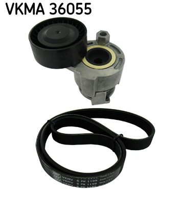 SKF Poly V-riemen kit VKMA 36055