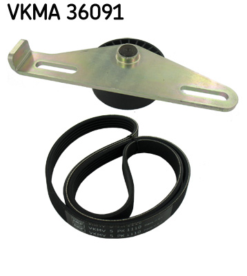SKF Poly V-riemen kit VKMA 36091