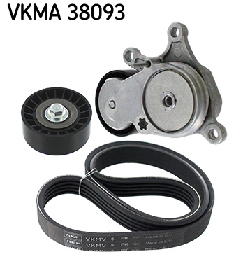 SKF Poly V-riemen kit VKMA 38093