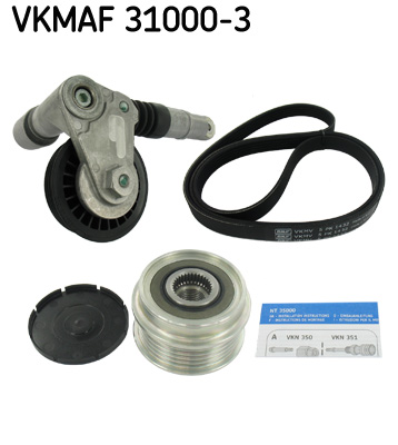 SKF Poly V-riemen kit VKMAF 31000-3