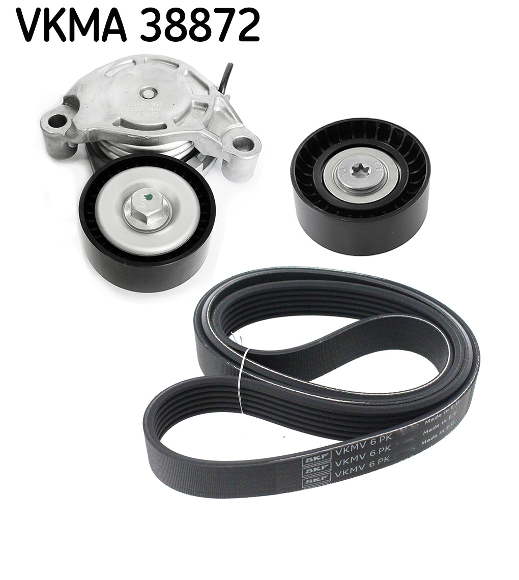 SKF Poly V-riem set VKMA 38872