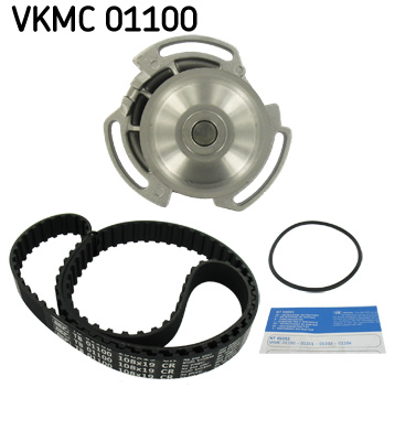 SKF Distributieriem kit inclusief waterpomp VKMC 01100