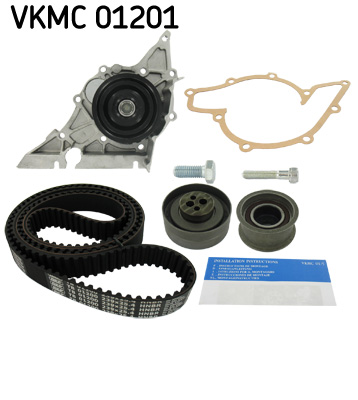 SKF Distributieriem kit inclusief waterpomp VKMC 01201