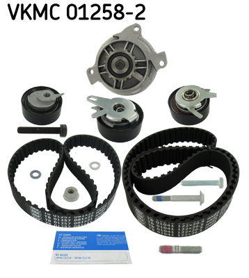 SKF Distributieriem kit inclusief waterpomp VKMC 01258-2