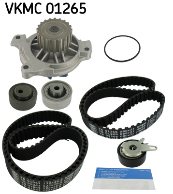 SKF Distributieriem kit inclusief waterpomp VKMC 01265