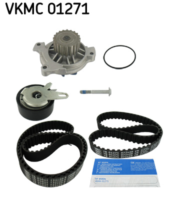 SKF Distributieriem kit inclusief waterpomp VKMC 01271