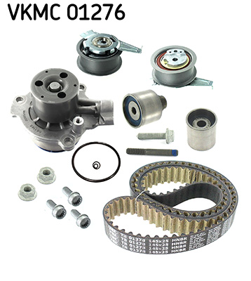 SKF Distributieriem kit inclusief waterpomp VKMC 01276