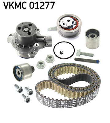 SKF Distributieriem kit inclusief waterpomp VKMC 01277