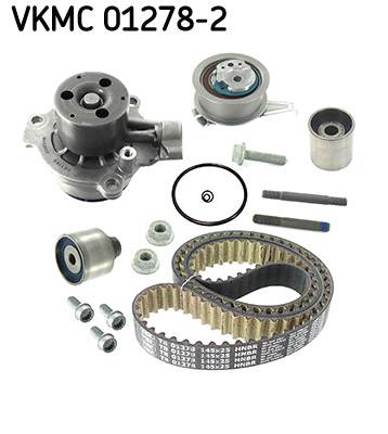 SKF Distributieriem kit inclusief waterpomp VKMC 01278-2