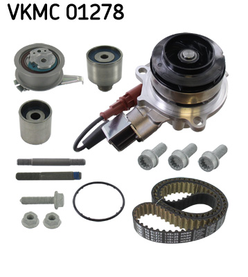 SKF Distributieriem kit inclusief waterpomp VKMC 01278