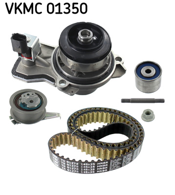 SKF Distributieriem kit inclusief waterpomp VKMC 01350