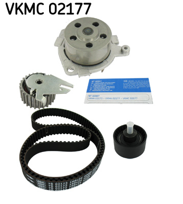 SKF Distributieriem kit inclusief waterpomp VKMC 02177