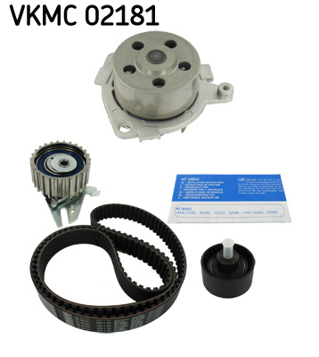 SKF Distributieriem kit inclusief waterpomp VKMC 02181