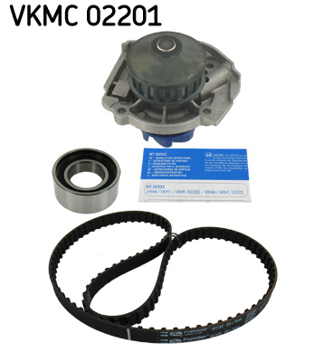 SKF Distributieriem kit inclusief waterpomp VKMC 02201