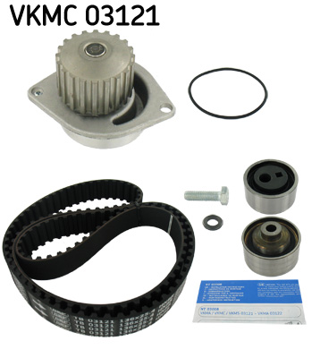 SKF Distributieriem kit inclusief waterpomp VKMC 03121