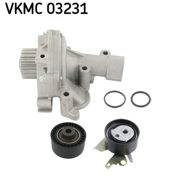 SKF Distributieriem kit inclusief waterpomp VKMC 03231