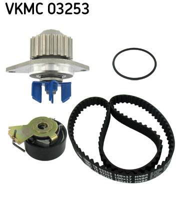 SKF Distributieriem kit inclusief waterpomp VKMC 03253