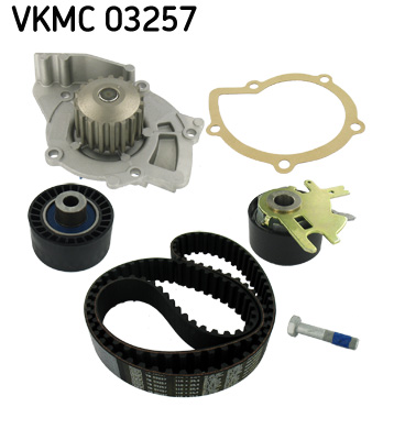 SKF Distributieriem kit inclusief waterpomp VKMC 03257