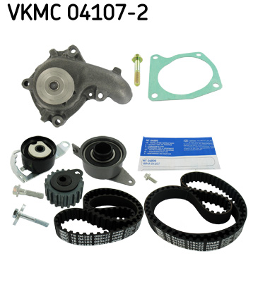 SKF Distributieriem kit inclusief waterpomp VKMC 04107-2